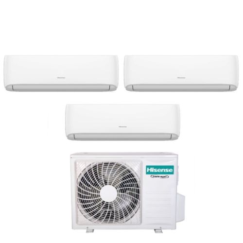 HISENSE condizionatore HI COMFORT 9000+9000+12000 BTU inverter A++ WIFI INCLUSO 